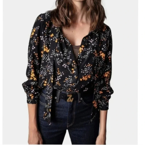 Zadig & Voltaire Taos Spark Flowers - Picture 1 of 9